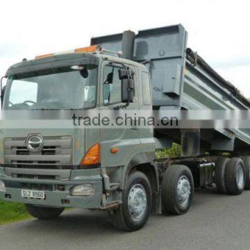 USED TRUCKS - 2007 HINO 700 3213 8X4 STEEL BODY TIPPER (RHD 1801171)