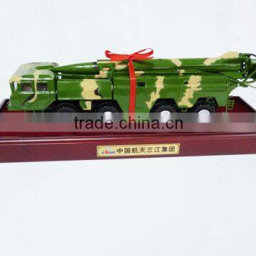 1:43 scale die cast missile launcher replica