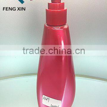 250ml plastic oval shape bottle for shampoo