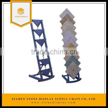 wholesale sample room / granite stone metal display rack