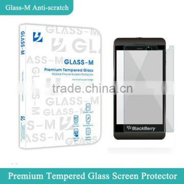 Best Quality Glass-M Anti-scratch Screen Protector, Japan AGC Tempered Glass For Blackberry Z10 Q10 Q5 9900