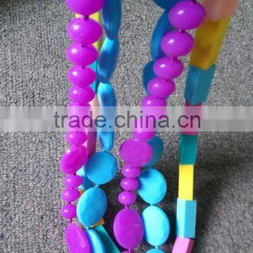 Teething Necklace Chic BPA Free soft beads,silicone soft beads,food grade silicone soft beads