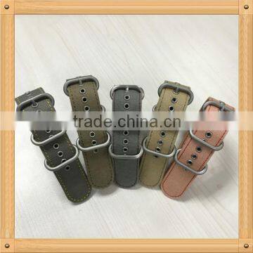 High Quality Zulu Ring 1 Piece Canvas Wrist Watch Strap photo-5