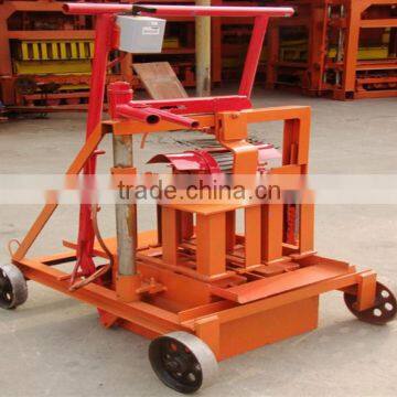 manual movable manual portable movable brick machine paver production