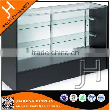 Black Museum Glass Top Freestanding Case