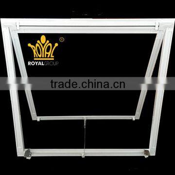 Aluminium drywall access panel with gypsum board construction material