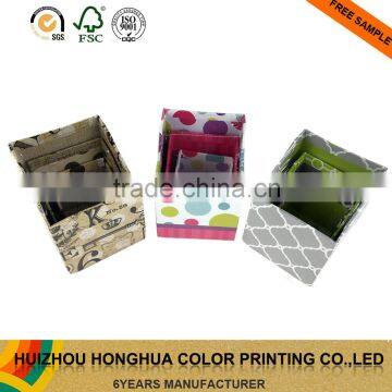 Paper Pencil Holder Square Box Cardboard for Pencil Package Stationery Holder