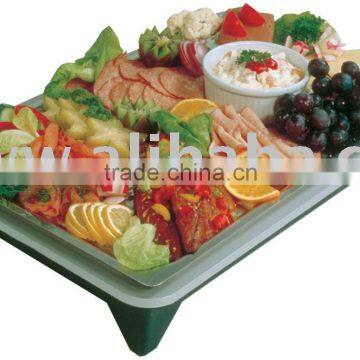 cooling serving plate for hotels, restaurants, buffets, caterer