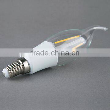 Haining Mingshuai Vintage Led Filament Bulb C35 With Plastic Light Source 2W E14 photo-6