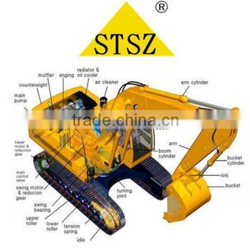 Japan bulldozer parts D65EX-15 dozer fan motor solenoid valve 702-21-56241