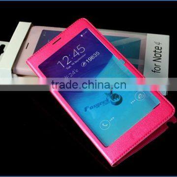 Hot Selling Phone Case High Quality TPU Leather Case Cheap Price Waterproof Case for Samsung Note 4 photo-3