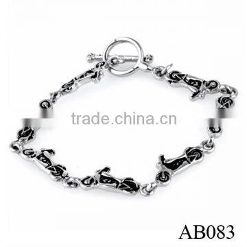China Wholesale High Quality Metal Chain Stainless Steel Bracelet Men And Women photo-4