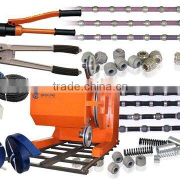 Hot Selling Long Lifespan Concrete Cutting Diamond Saw Wire for Marble photo-4