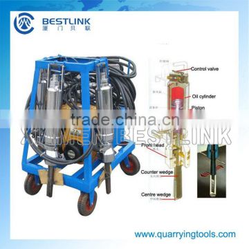 Diesel driven hydraulic concrete splitter