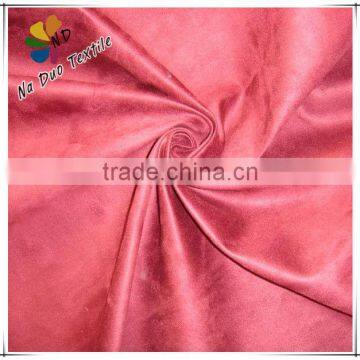 Plain Suede Cushion Fabric/China Textile Fabric