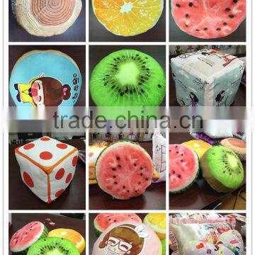 Home decorative sofa seat cushion, furit pillow