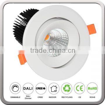 6inch led down light 50W with RF wireless dimmable downlight