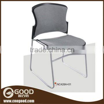 Cheap Upholstered Fabric Cushion Dining Plastic Chair