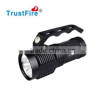 NEW design led flashlight TrustFire rechargeable powered by Cree super bright flashlight With battery indicator