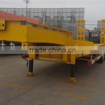 60t Low Bed CIMC Semi Trailer for trailer truck