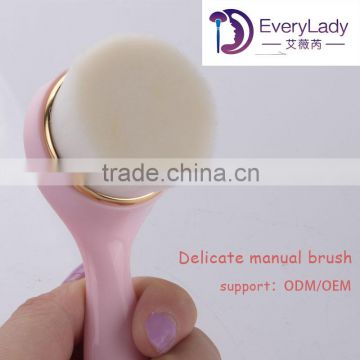 Hot sale removing blackhead long handle face cleaning brush