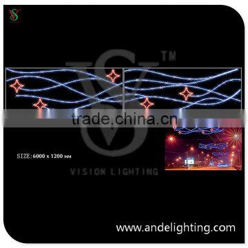 Colorful LED Street Motif Light for Outdoor Christmas Decoration