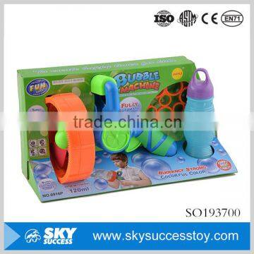 Modern style outdoor safe electric bubble shooter gun toy for kid
