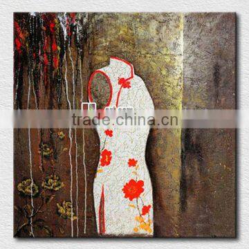 Culture cloth modern oil painting painted on canvas pictures for living room