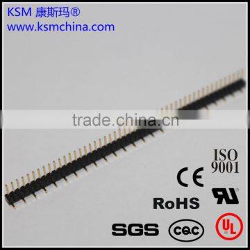 1.27mm single row smt pin male header connector