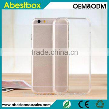 Clear TPU for Apple iPhone 6/6s 4.7 inch, Ultra-Thin 0.3mm Transaparent TPU cover case for iPhone Samsung mobile phones
