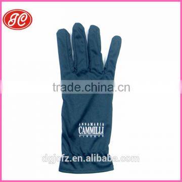 Black microfiber Gloves for jewelry,watch,musical instrument and etc