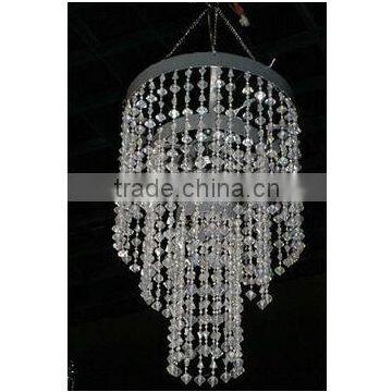 2015 new wholesale fake chandeliers for wedding and home decorations