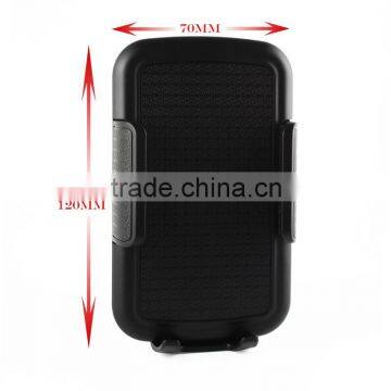 Latest Creative Leather Texture Mobile Phone Gps Navigator Car Air Vent Holder photo-5