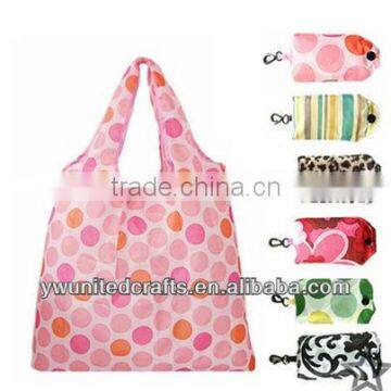 Eco Friendly Reusable Shopping Bag Recycle Foldable Nylon Grocery Tote 6 Colors