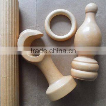 35mm Hot Sale Antique Wooden Curtain Rod photo-4