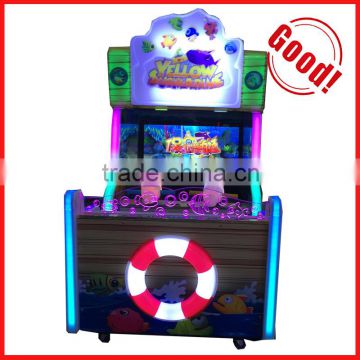 coin operated indoor amusement game redemption ticket game machine Protect Submarine water gun shooting game machine