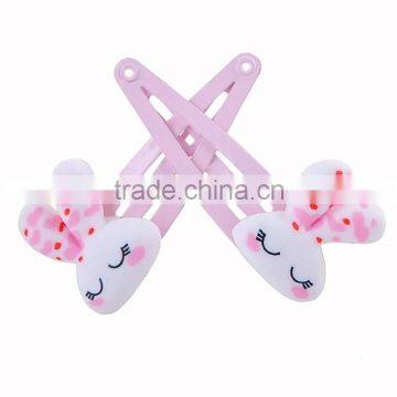 Kids Hair Clips Accessories With Rabbit Character Style