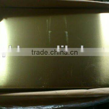 golden lacquer tinplate sheet /coil