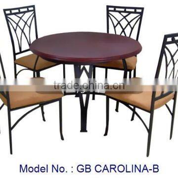 Metal Dining Set, Metal Furniture, Dining Table, Dining Chair