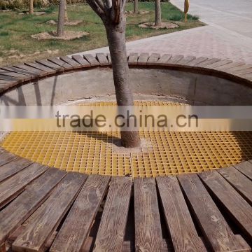 Environmental FRP molded grating for Tree perforated strainer