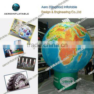 For advertising giant inflatable earth