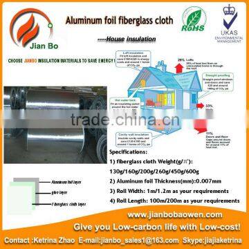 Hot Sell Fiberglass Aluminium Foil Heat Insulation