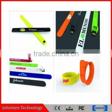 Custom Silicone Bracelet USB Flash Drive Disk Stick
