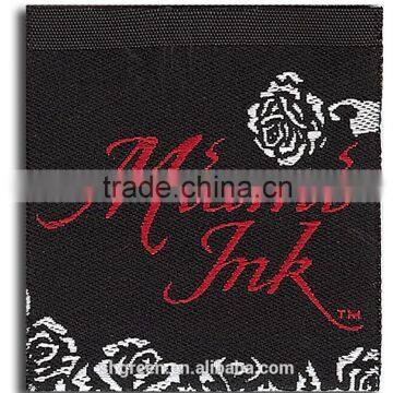 Baseball Cap Weaving/woven Epaulet Label