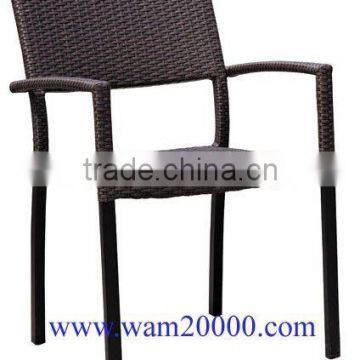 patio aluminum pe rattan garden chairs for outdoor