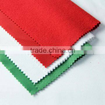 100% Polyester Popular Brushed Super Poly Fabric for Sport Wears/garment/shoes/school Uniform