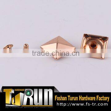 All sizes pyramid metal brass rivet for garment