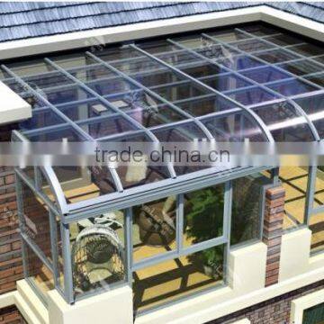 Aluminium Alloy Frame Sunroom /green House With Tempered Glass /6000 Series Aluminum Alloy Frame Green House photo-6