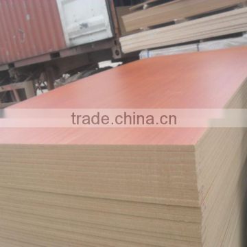 red cherry melamine mdf board from Linyi