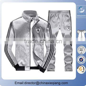 High quality hoodies custom with zipper jersey suits wholesale price china factory made